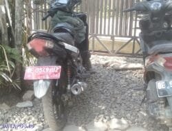 Motor Dinas Plat Merah Milik Pemkab Pringsewu Terparkir Setiap Hari Kerja Di Lampung tengah