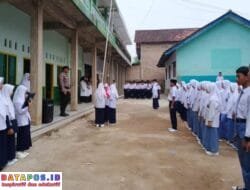 Jadi Pembina Upacara Di MA Dan MTS GUPP Ini Pesan Bhabinkamtibmas Brigpol Gulbidin