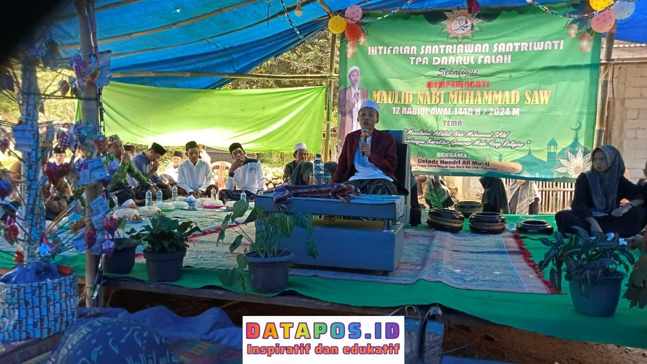 Pekon Marga Mulya Gelar Perigatan Maulid Nabi Muhammad Saw