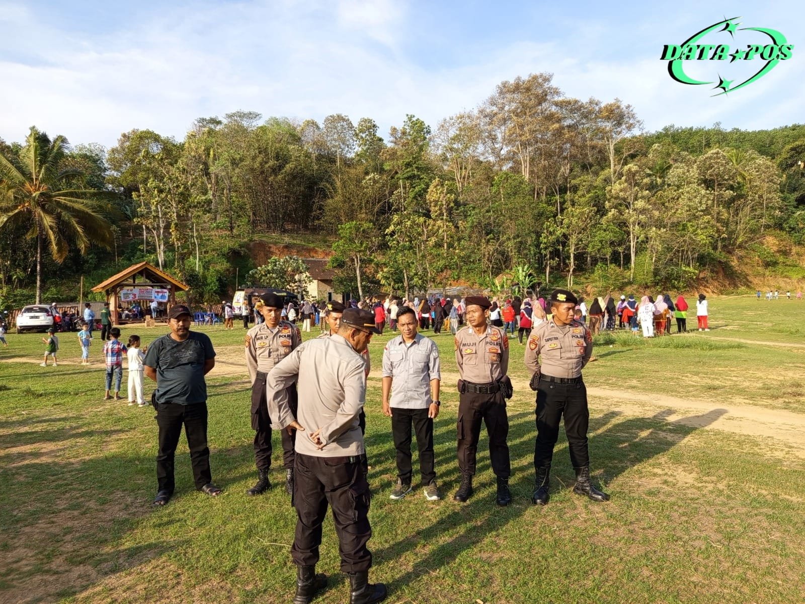 Polres Pringsewu Amankan Delapan Kegiatan kampanye Yang Dilakukan Tiga Paslon Bupati