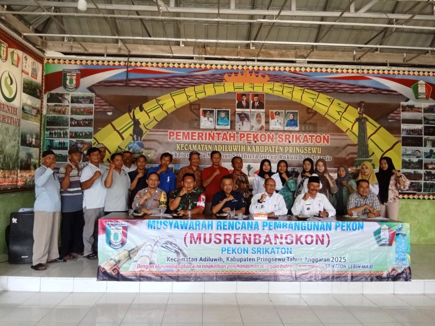 Musrenbang (Musyawarah Perencanaan Pembangunan) Pekon Srikaton Tahun Anggaran 2025