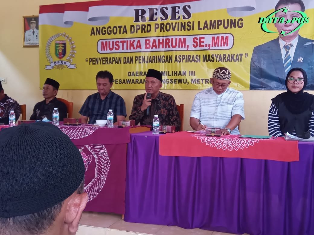 Reses Anggota DPRD Provinsi Lampung Di Desa Sukamandi