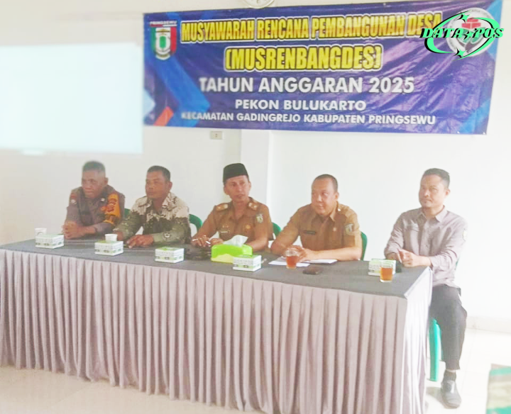 Pekon Bulukarto Menggelar Acara Musrenbangdes Tahun Anggaran 2025