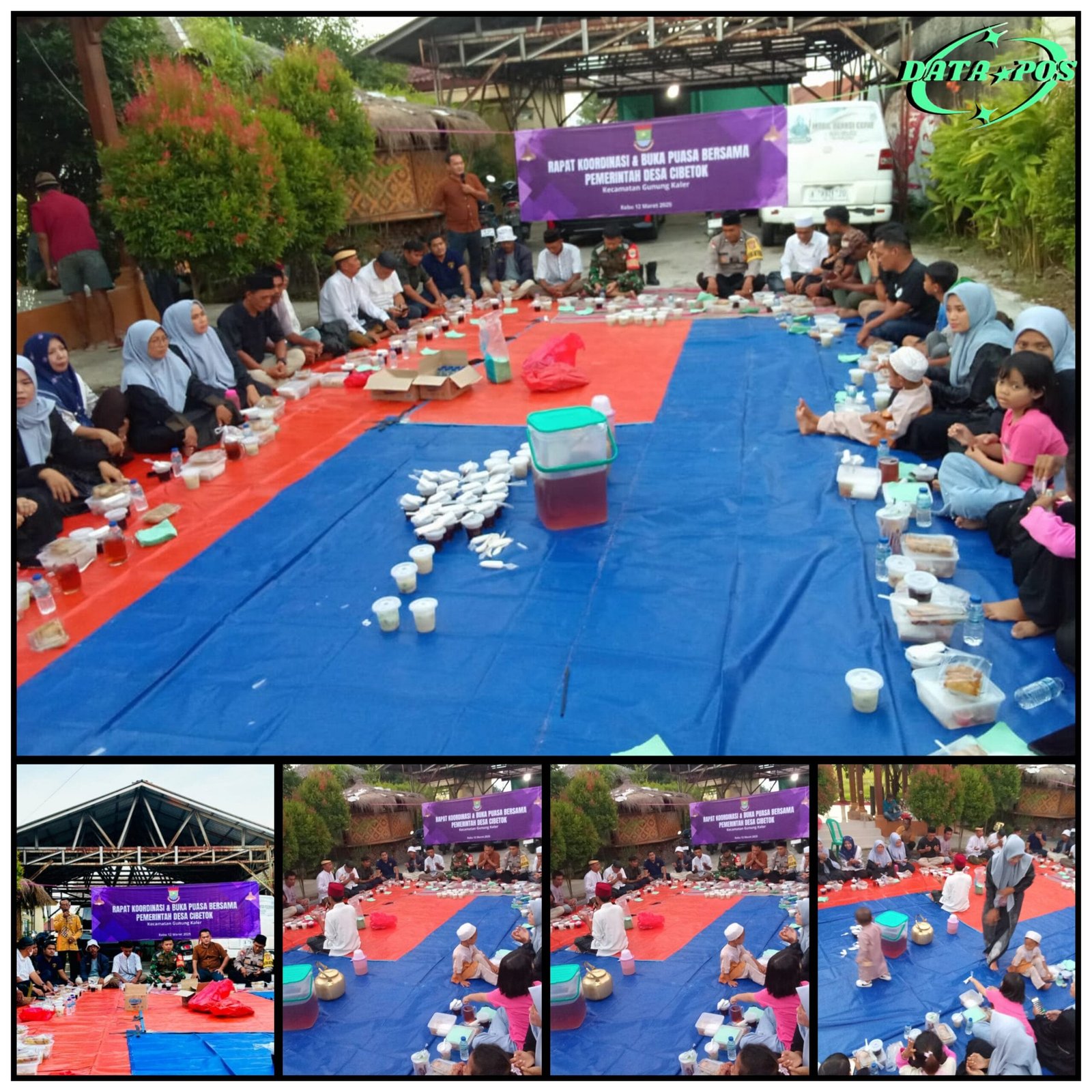 Pemdes Cibetok Gelar Buka Puasa Bersama