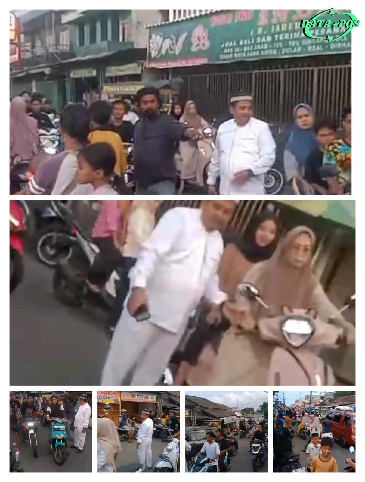 Sigap! Kades Kresek Atasi Kemacetan Parah Jelang Lebaran