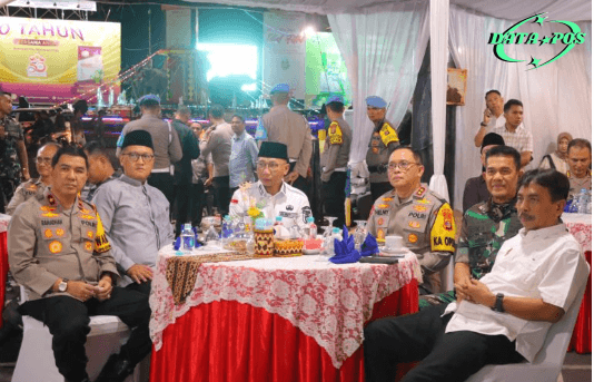 Kapolda Lampung Pantau Langsung Keamanan Malam Takbiran Idul Fitri