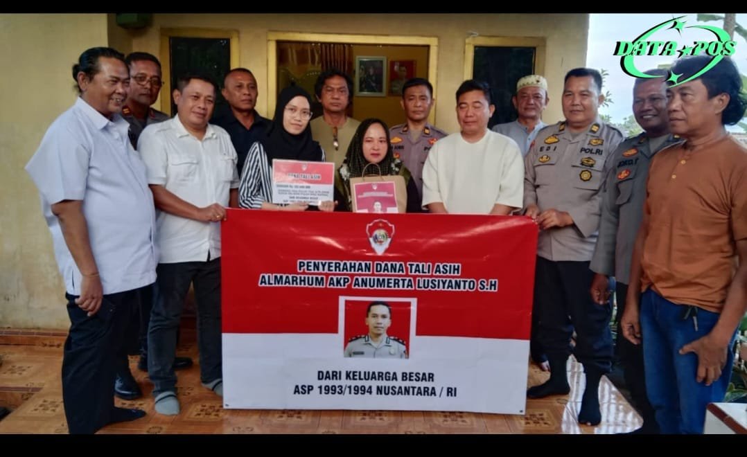 Alumni Seba Polri 93/94 Beri Santunan untuk Keluarga AKP Anumerta Lusianto