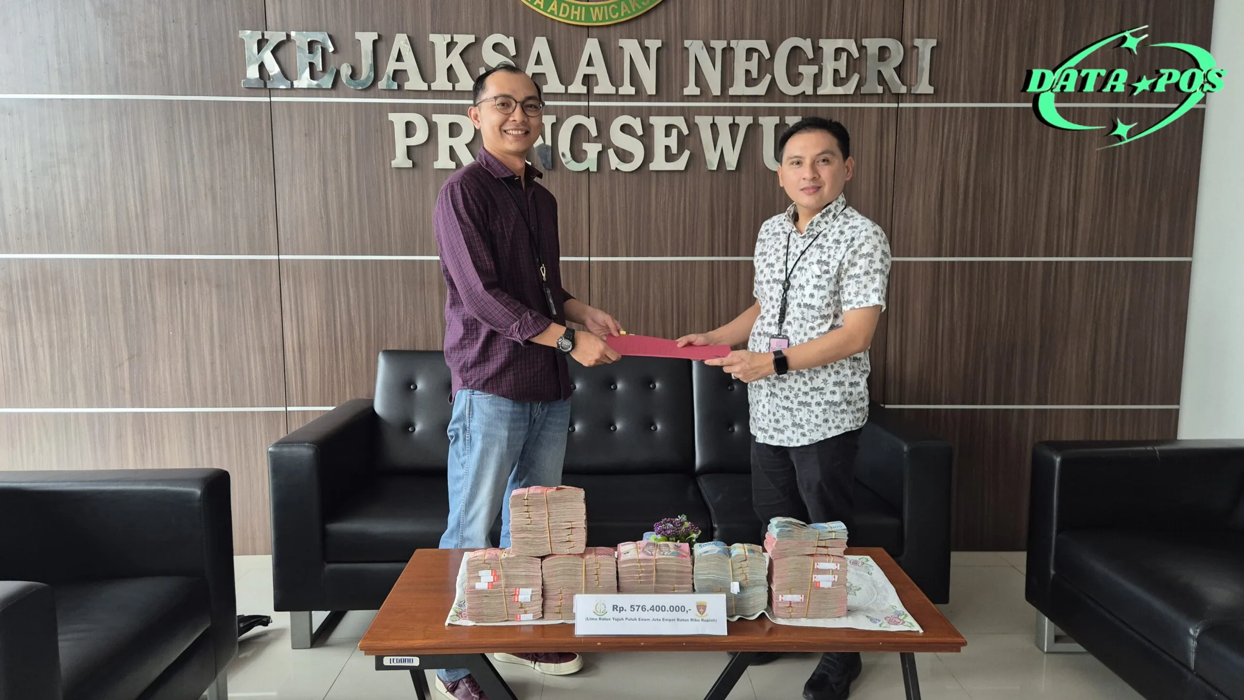 Kejari Pringsewu Pulihkan Kerugian Negara Rp576.400.000 dari Korupsi BPHTB