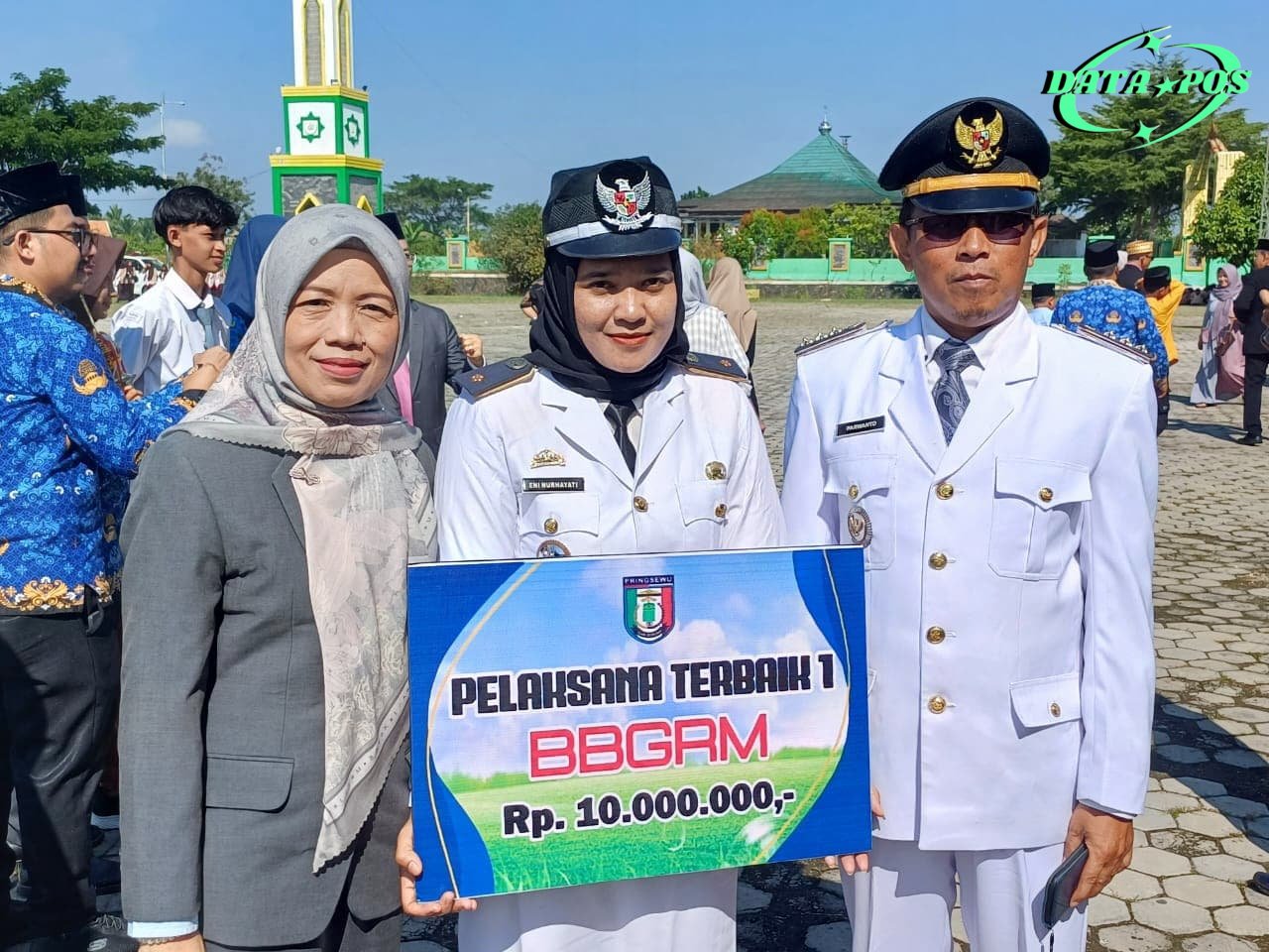 Pekon Waringin Sari Timur, Raih Terbaik 1 Pelaksanaan BBGRM Sekabupaten Pringsewu