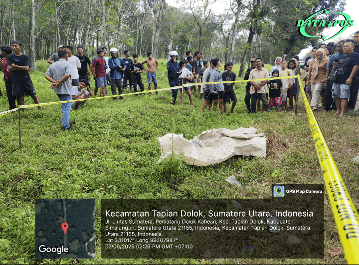 Polsek Serbalawan Bersama Inafis Lakukan Olah TKP Penemuan Mayat Diduga Korban Lakalantas