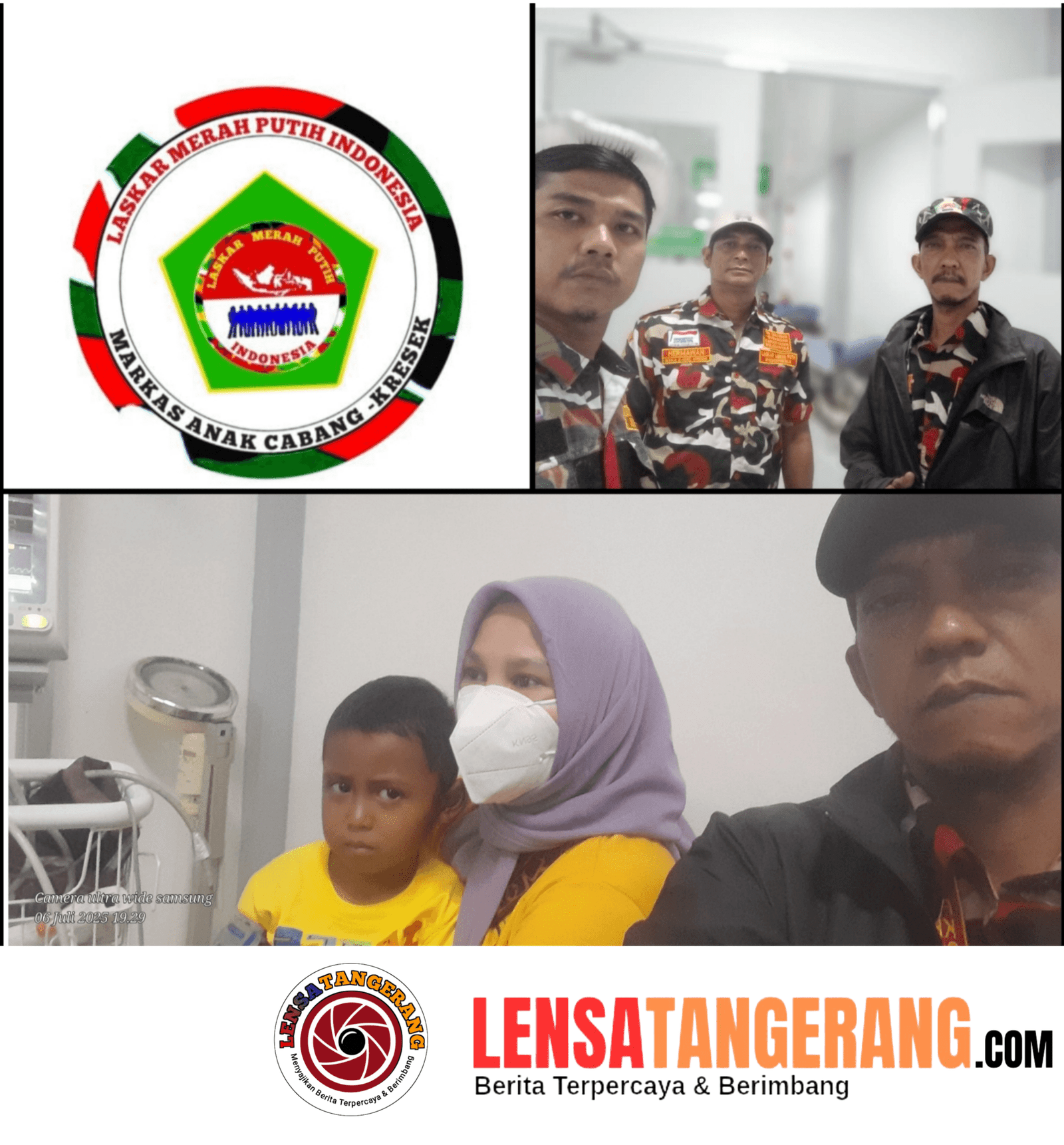 LMPI MAC Kresek, Sahabat Media Lensatangerang.com, Tunjukkan Kepedulian di Malam Senin
