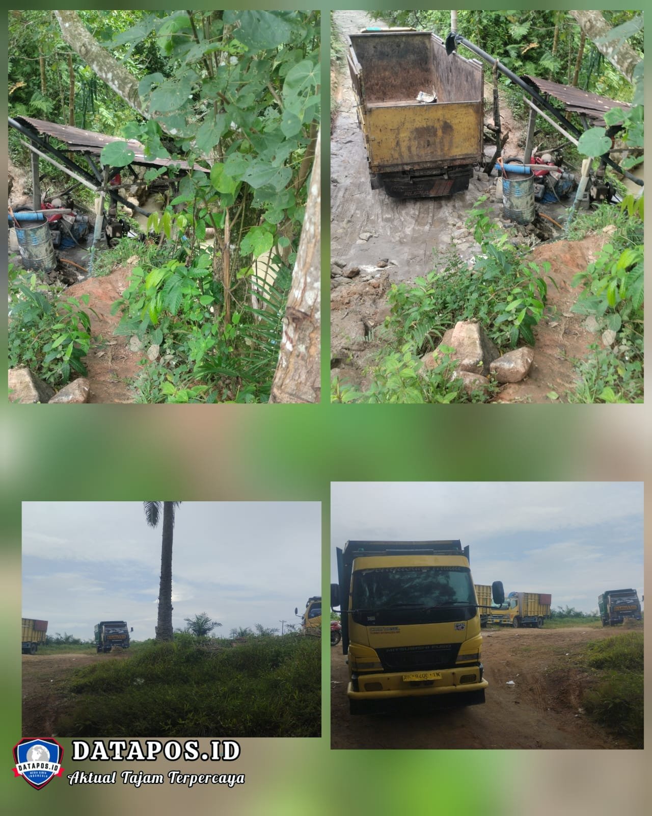 Bisnis Ilegal Galian Pasir di Simalungun, Masyarakat Resah, Pemerintah Bungkam?