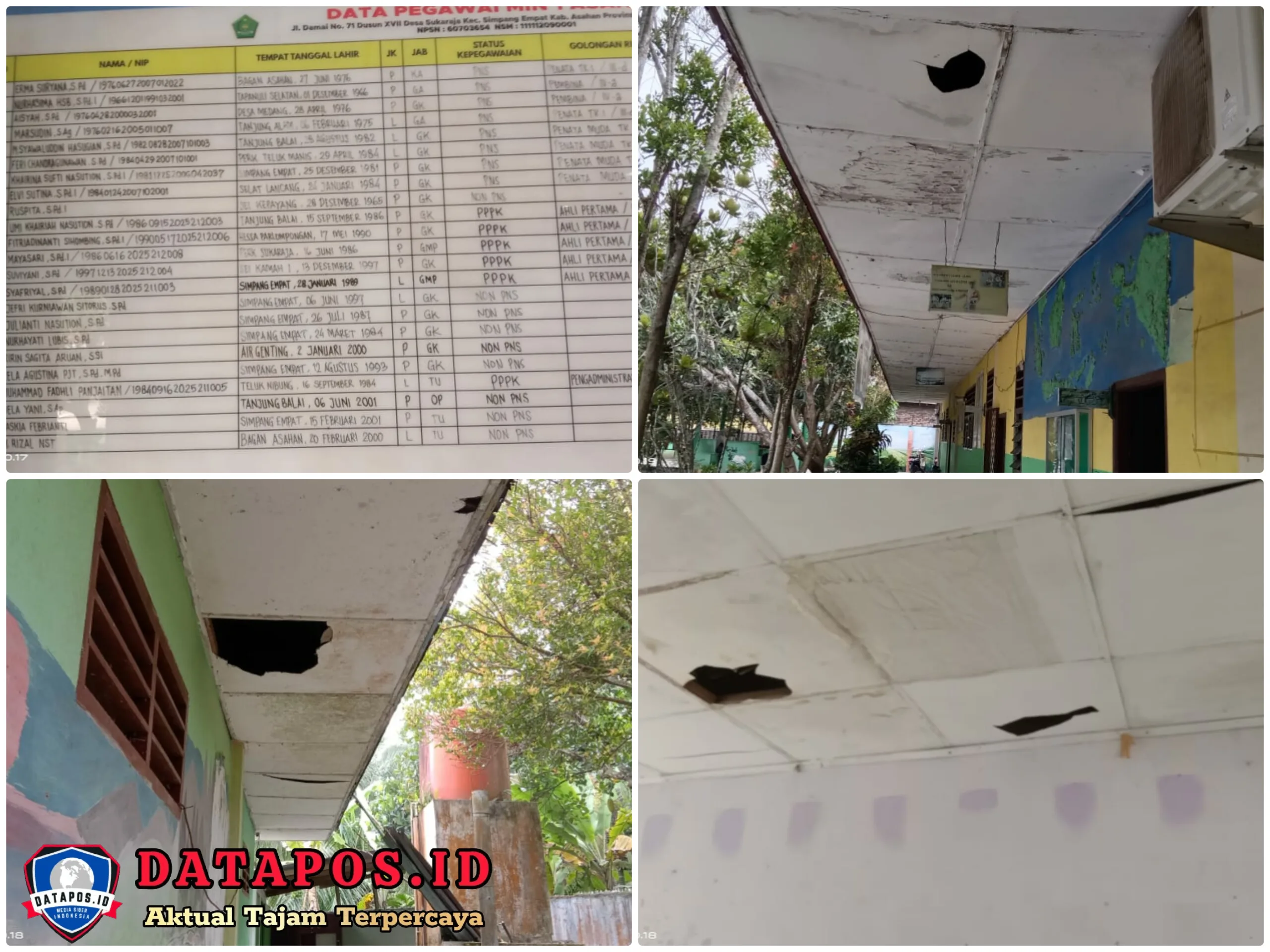 Ketua DPW LSM ELANG MAS Sumatera Utara Minta Kejari Asahan Turun Tangan, Periksa Dugaan Korupsi di MIN 1 Asahan