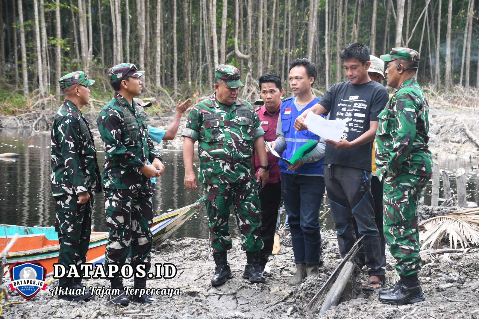 Danrem 044/Gapo Tekankan Kualitas Pengerjaan Cetak Sawah Rakyat di Banyuasin
