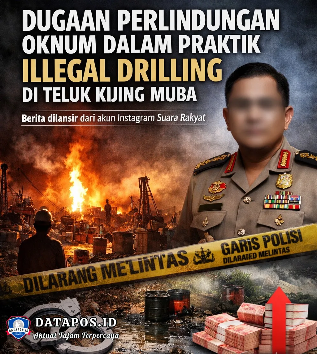 Dugaan Perlindungan Oknum Dalam Praktik Illegal Drilling di Teluk Kijing Muba Sumatera Selatan