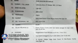 Oknum Pelajar di Muara Kuang Ancam Wartawan dengan Parang, Korban Resmi Lapor Polisi