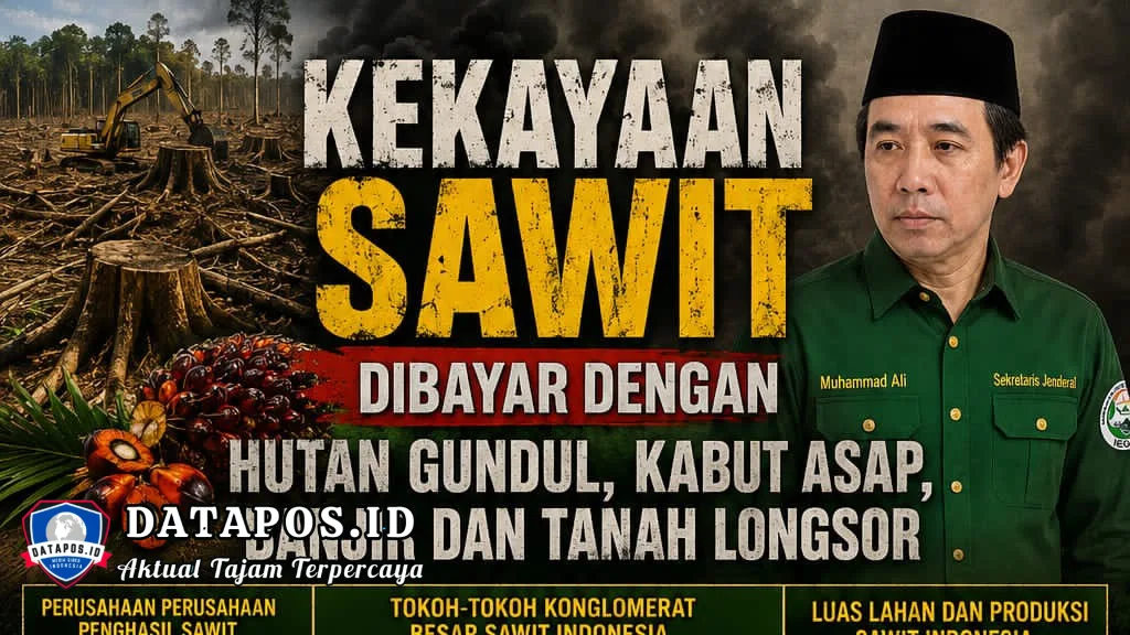 Sawit Kaya, Indonesia Luka, Hutan Hilang, Bencana Datang Oleh, ALI PUDI