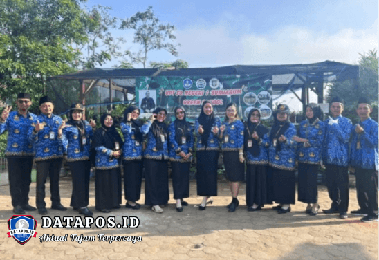 UPT SD Negeri 1 Bumi Arum Gelar Upacara Khidmat Peringatan Hardiknas 2026
