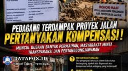 Kerugian Harian Pedagang Akibat Proyek Rp5,7 Miliar, Minta Pihak Terkait Beri Solusi dan Pertanggungjawaban