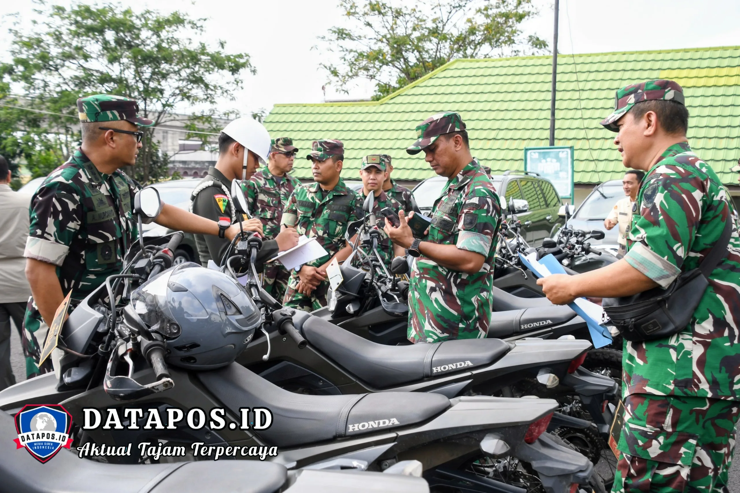 Pastikan Kendaraan Dinas Laik dan Siap Operasional, Korem 044/Gapo Gelar Pemeriksaan Menyeluruh