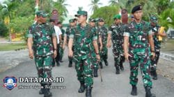 Pangdam II/Sriwijaya Kunjungan Kerja ke Yonkav 5/DPC, Tegaskan Kesiapan Satuan
