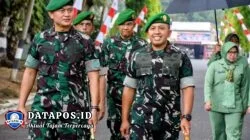 Kunjungan Kerja Danrem 044/Gapo di Makodim 0403/OKU