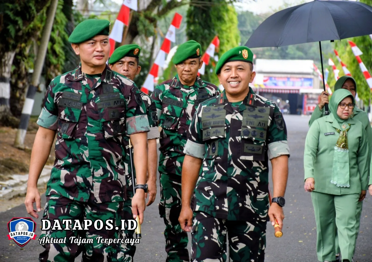 Kunjungan Kerja Danrem 044/Gapo di Makodim 0403/OKU